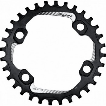 Kettenblatt 32 Zähne aus Aluminium 7075 CNC Schwarz für Shimano Asymmetric BCD 96mm - 1