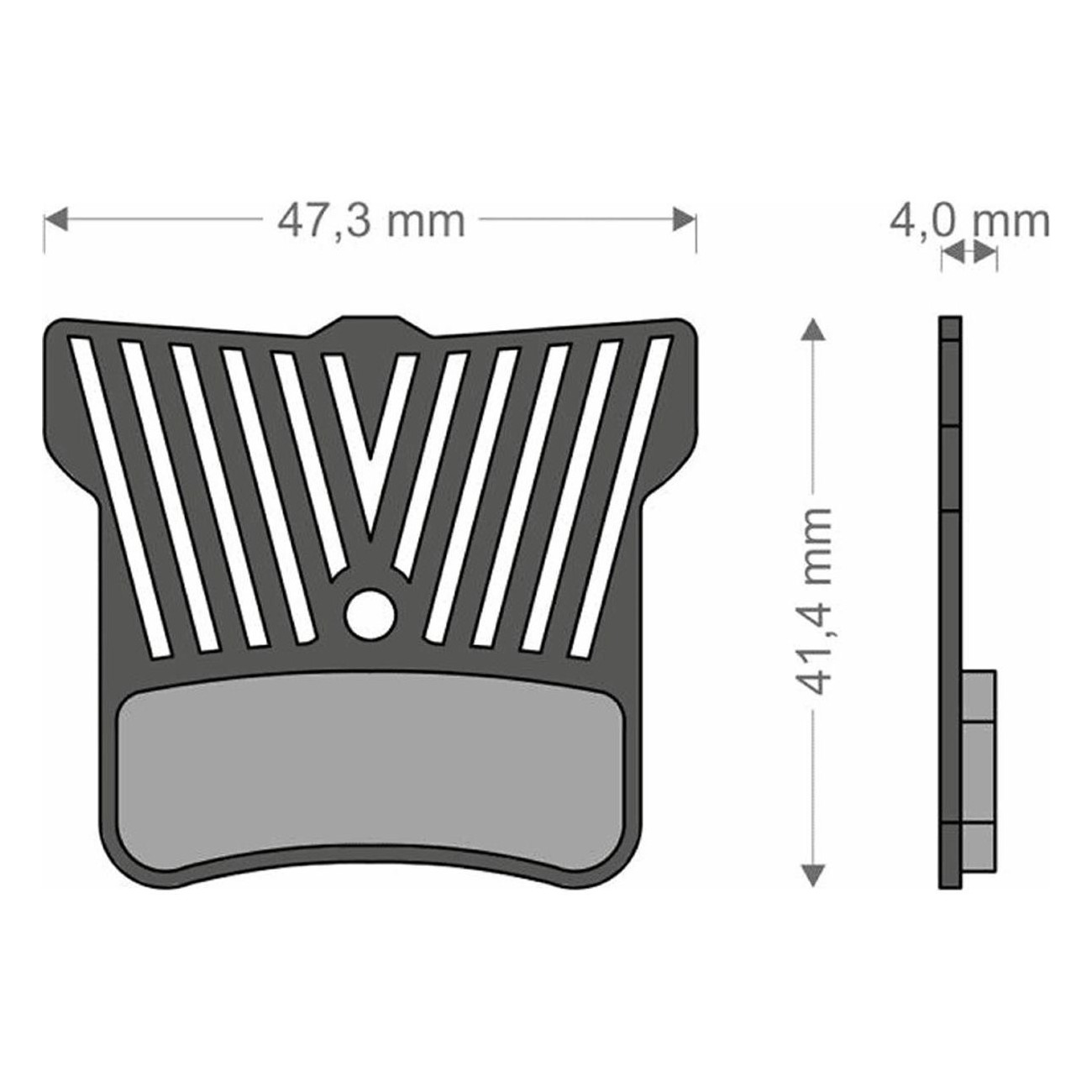 Lightech Brake Pads Compatible with Shimano, TRP, and Tektro - 1