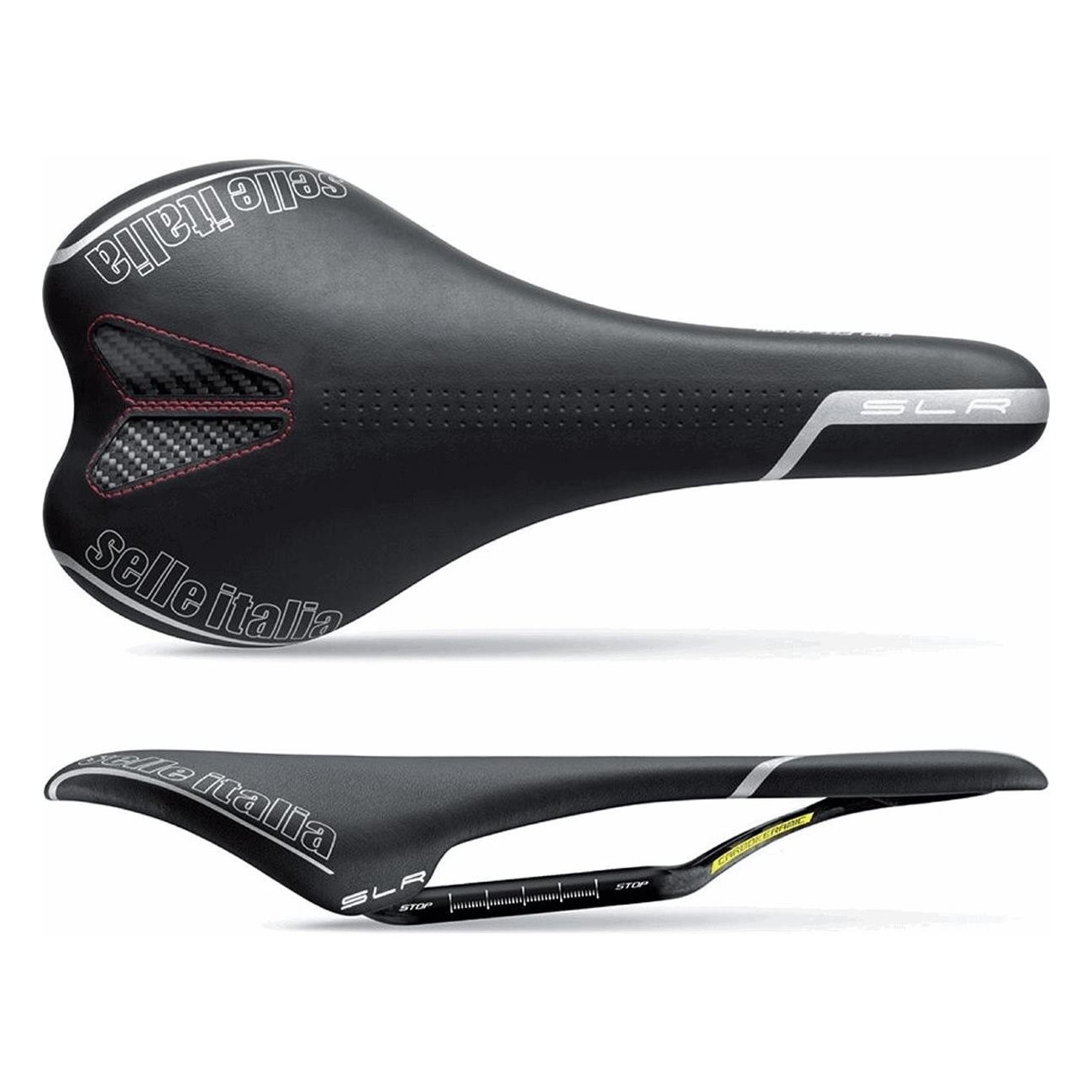 SLR Superflow Saddle 131x275mm in Fibra Tek - Lightweight 122g & Performance - 1