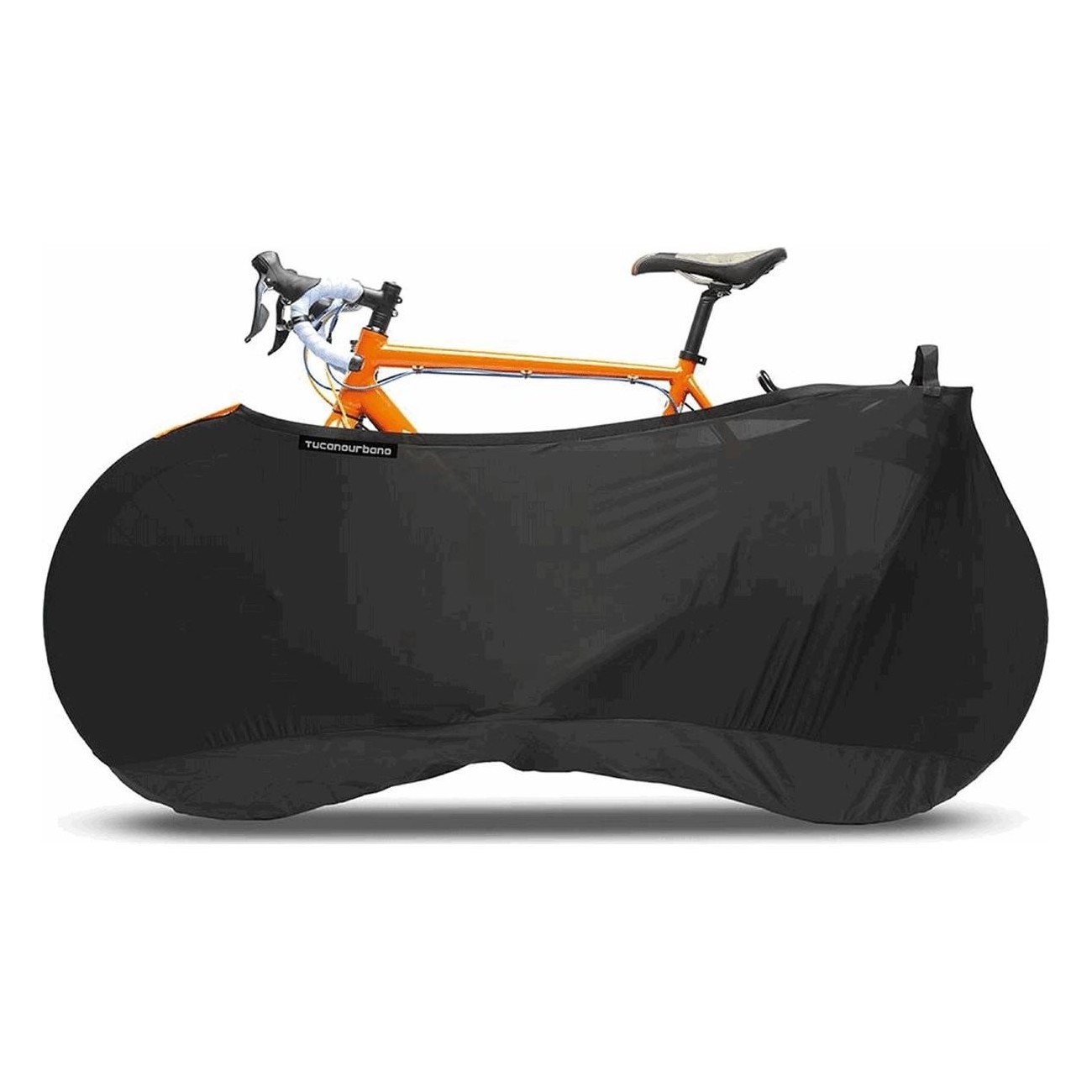 Indoor Bike Cover Floor Saver Medium - Reliable Protection, Black - 1