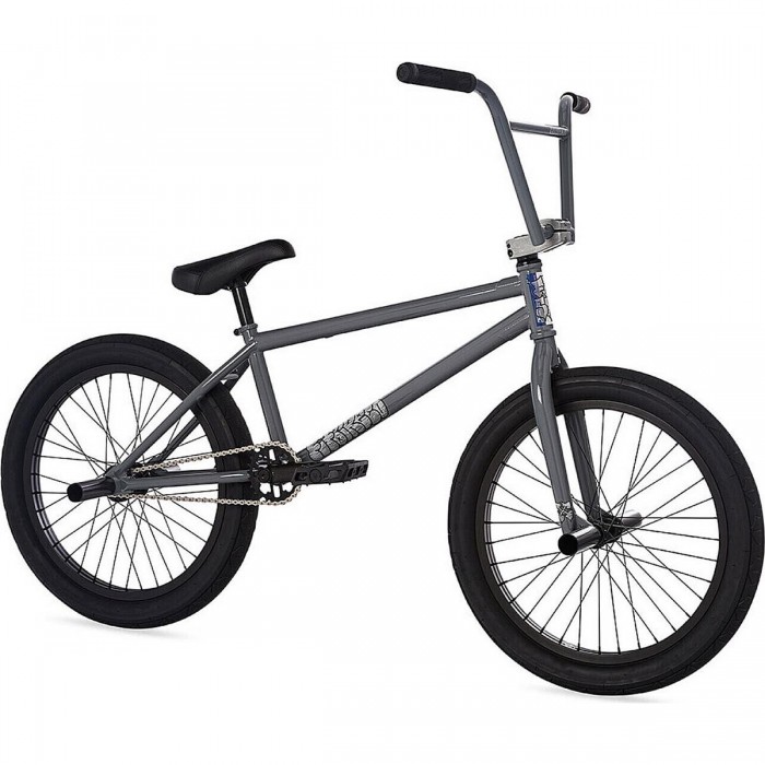 Slate Grey Street Bike with Cro-Mo Frame and Street Geometry - 1