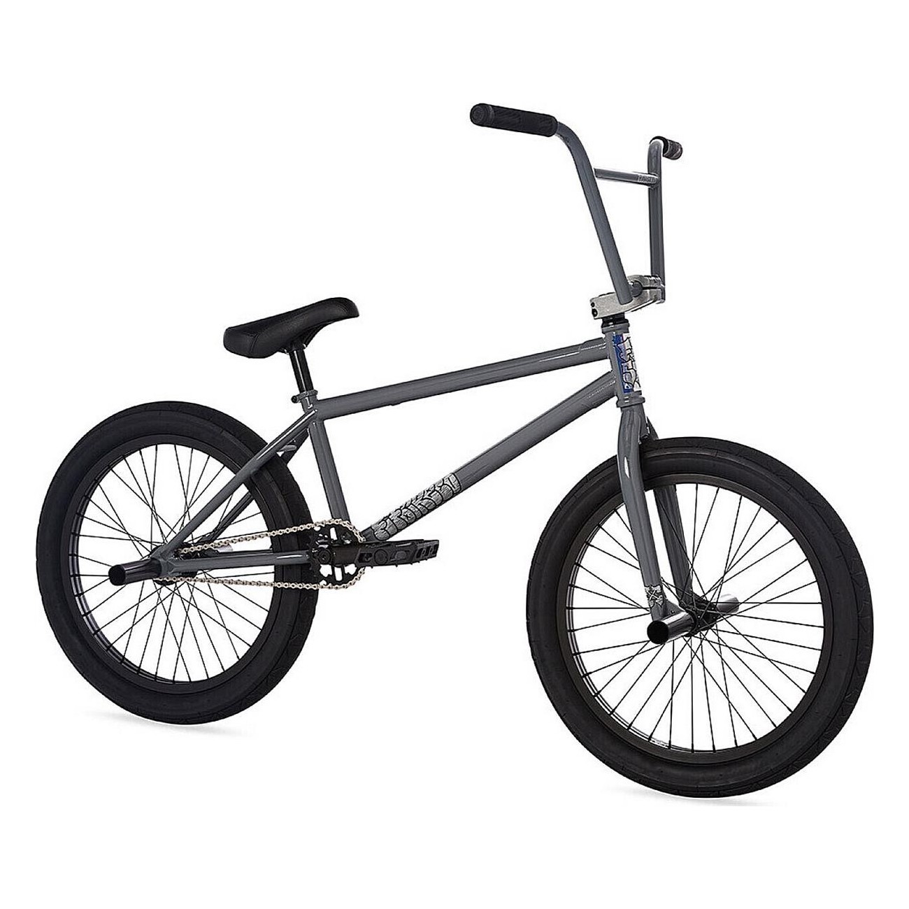 Slate Grey Street Bike with Cro-Mo Frame and Street Geometry - 1