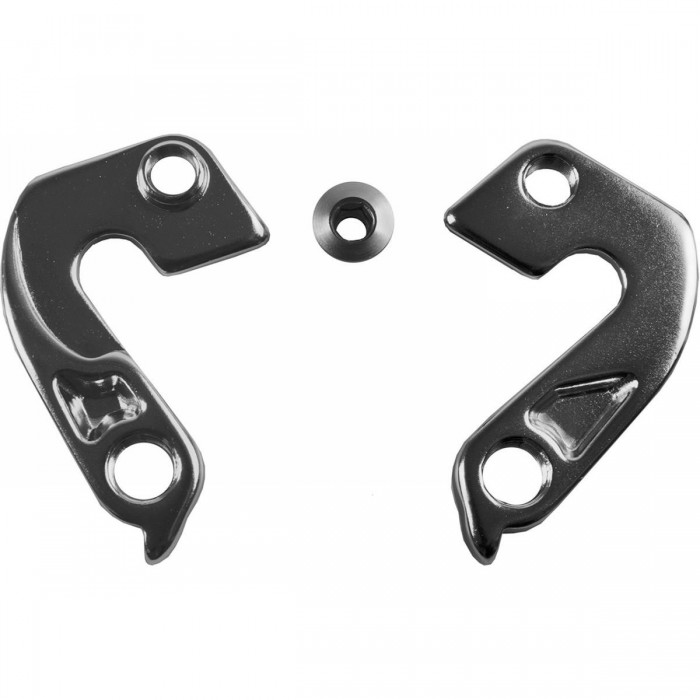 Black Aluminum Hanger for Specialized Rear Derailleur with Bolt and Nut - 1