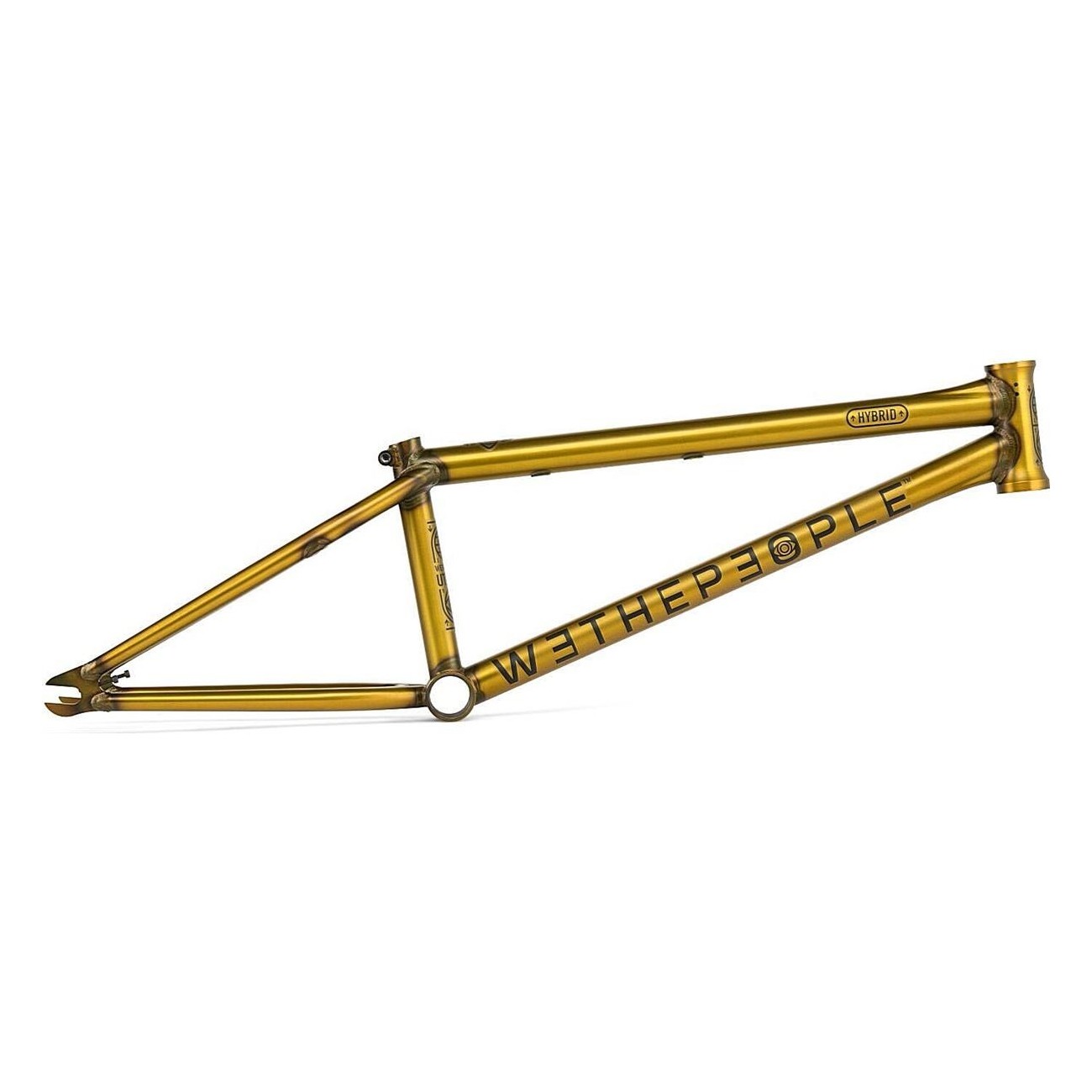 Utopia Hybrid Frame 20.5' TT in Matte Transparent Gold - Performance for Young Riders - 1