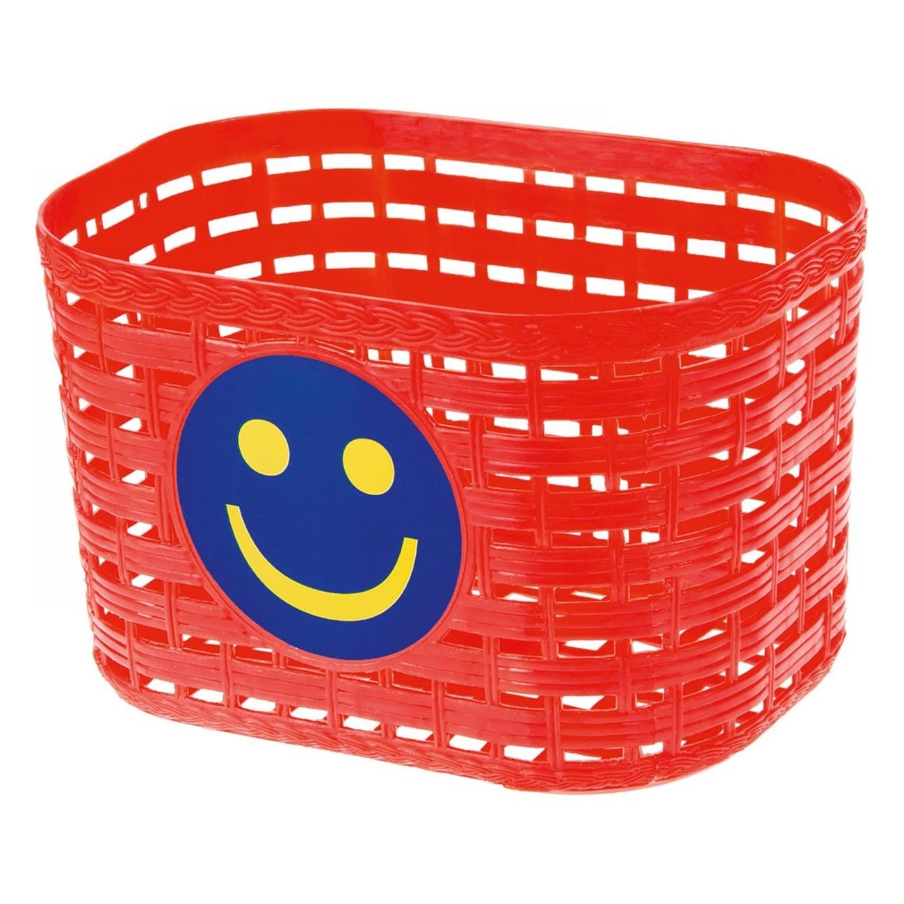 Panier en Plastique Rouge pour Enfants 20x13,5x12,5 cm - 1