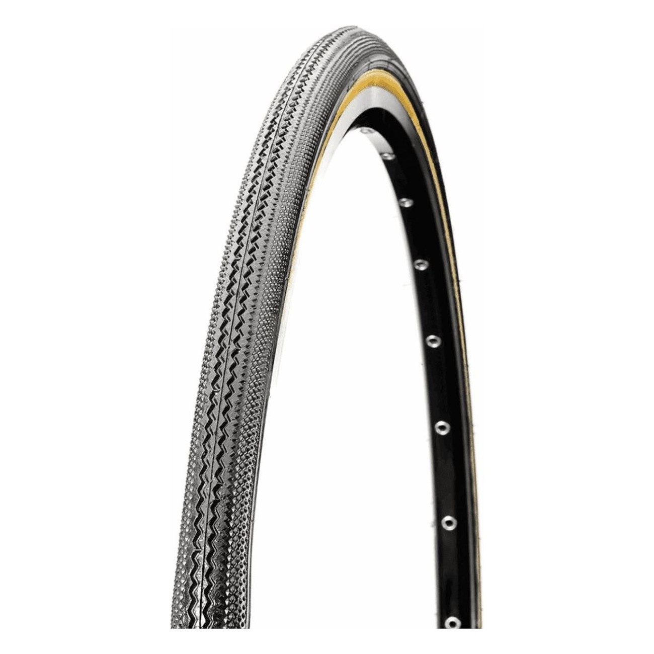 Rigid Tire 700x28 Black/Para for City Trekking - 455g - 1