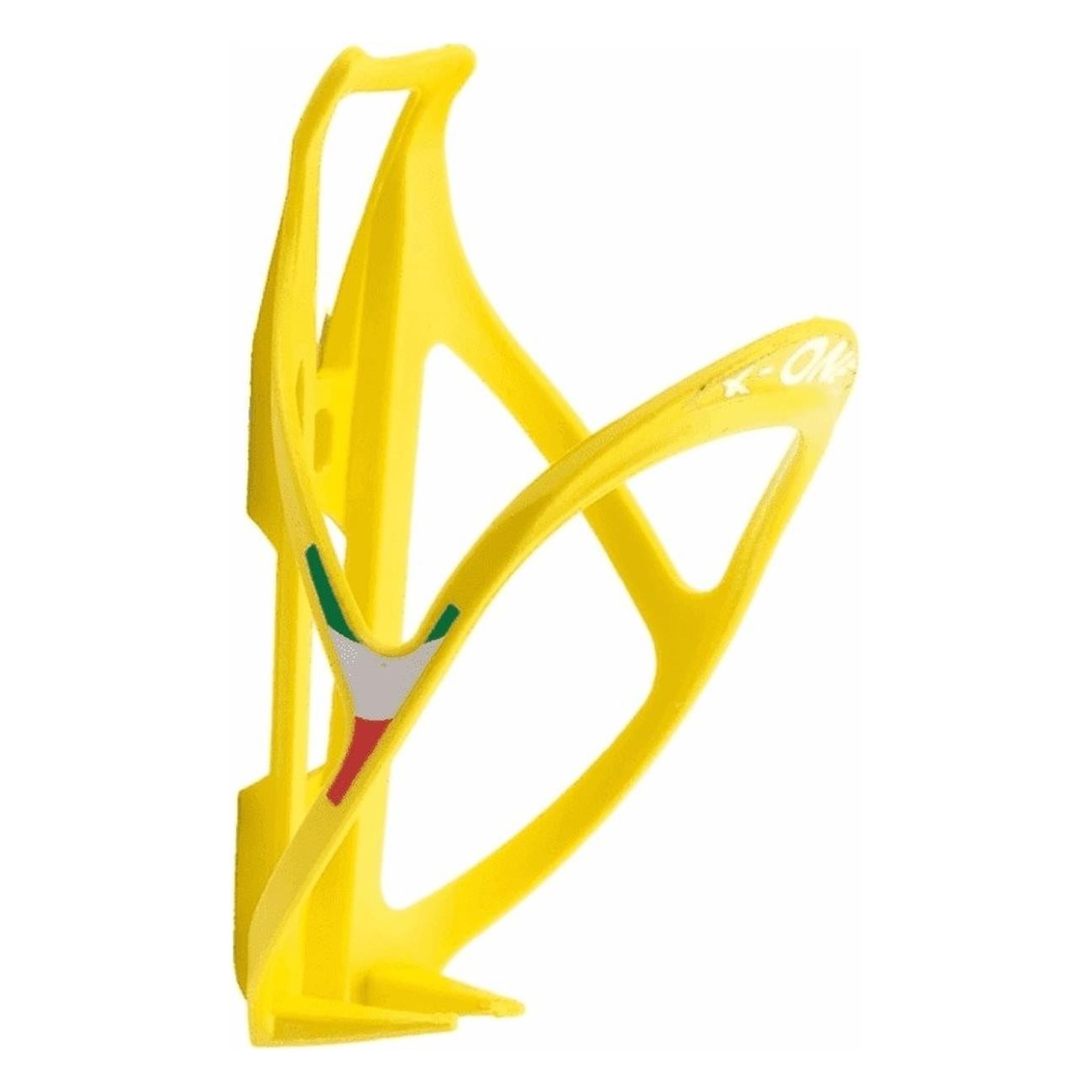 Portaborraccia X-One in Nylon Composito Giallo Fluo - Leggero 28g per Bicicletta - 1 - Portaborraccia - 