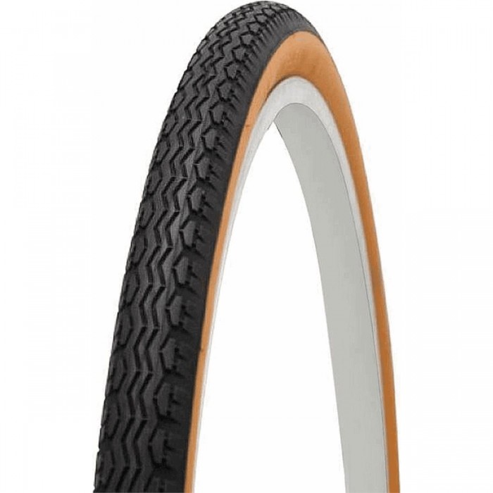 City Trekking Tire 26x1 1/2 (44-584) Black/Beige - Affordable Urban Use Tire - 1