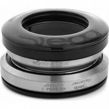 Série de direction intégrée Deda en carbone noir 46/33 mm - Légère 73g - 1