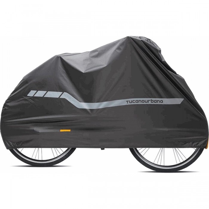 Waterproof Bike Cover Bike Saver Medium Black Oxford 300 - 1