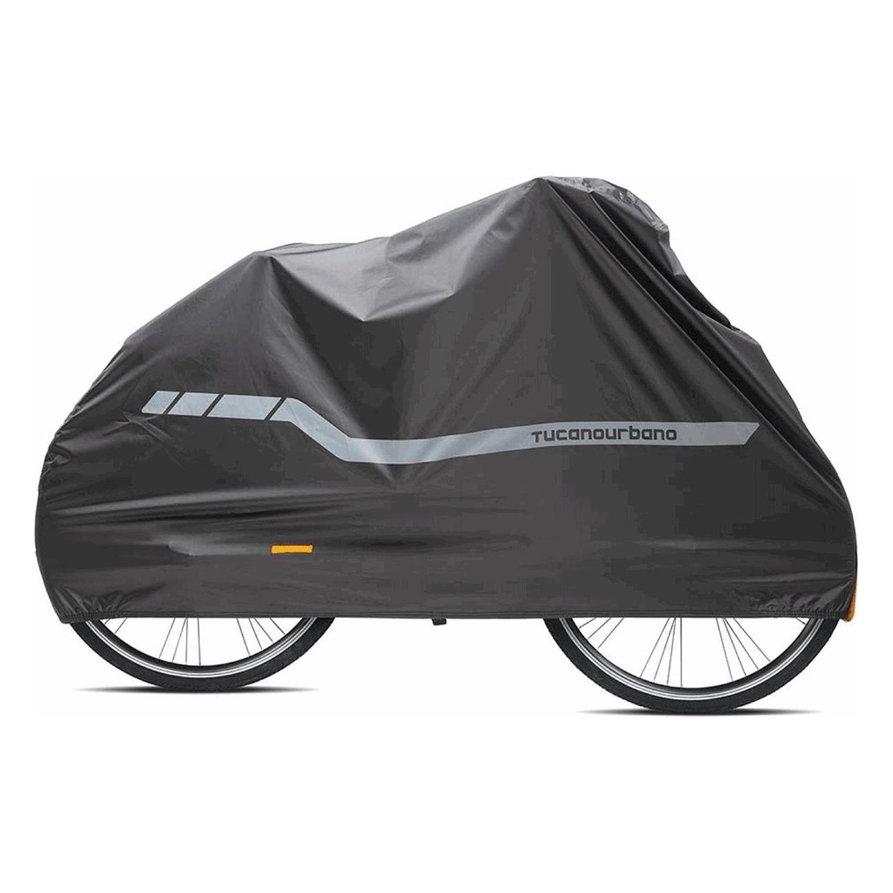 Waterproof Bike Cover Bike Saver Medium Black Oxford 300 - 1