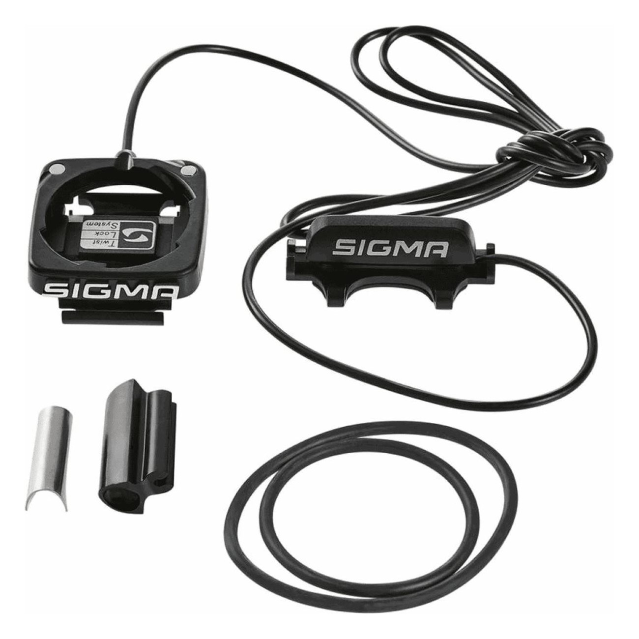 Ciclocomputador Sigma BC 1200 con Cable, 12 Funciones, Negro - 2