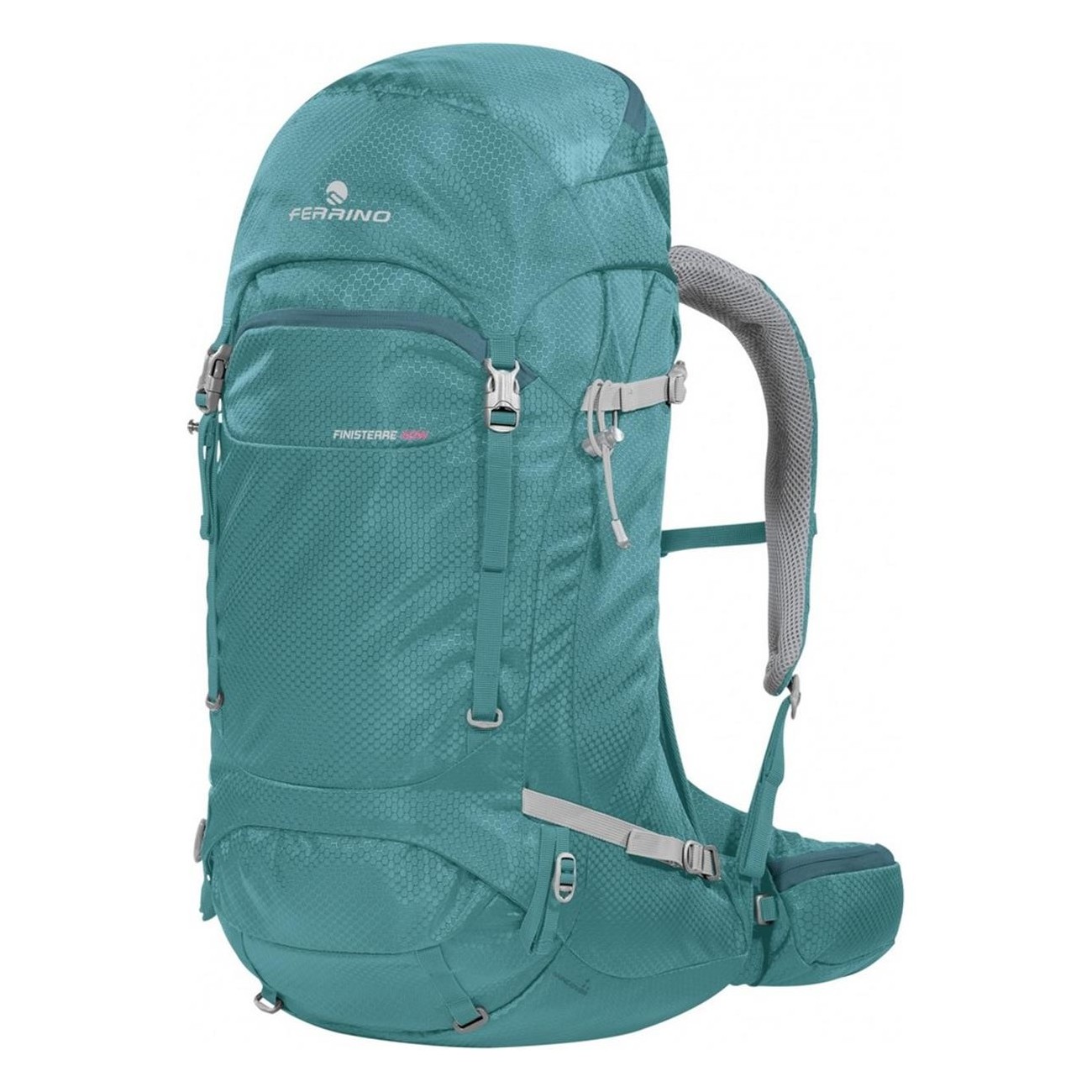 Finisterre 40L Lady Teal Backpack for Trekking with Rain Cover - 1