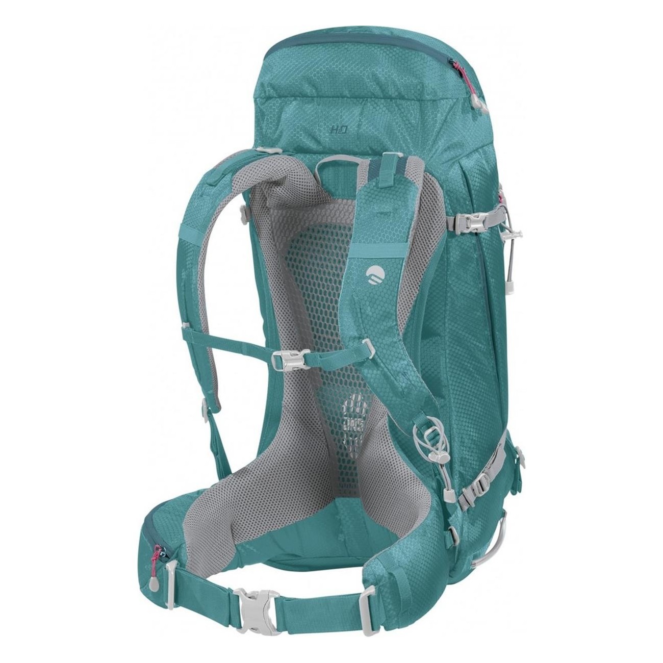 Finisterre 40L Lady Teal Backpack for Trekking with Rain Cover - 2