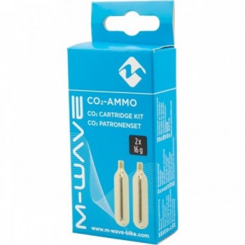 16g CO2 Cartridge with Thread, Pack of 2 - Model 083103 - 2