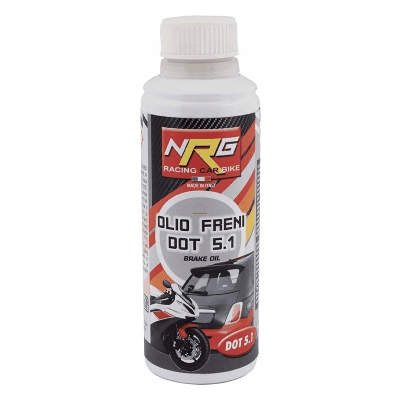 Synthetic Brake Fluid DOT 5.1 - 250 ml, Superior Performance & Moisture Resistance - 1