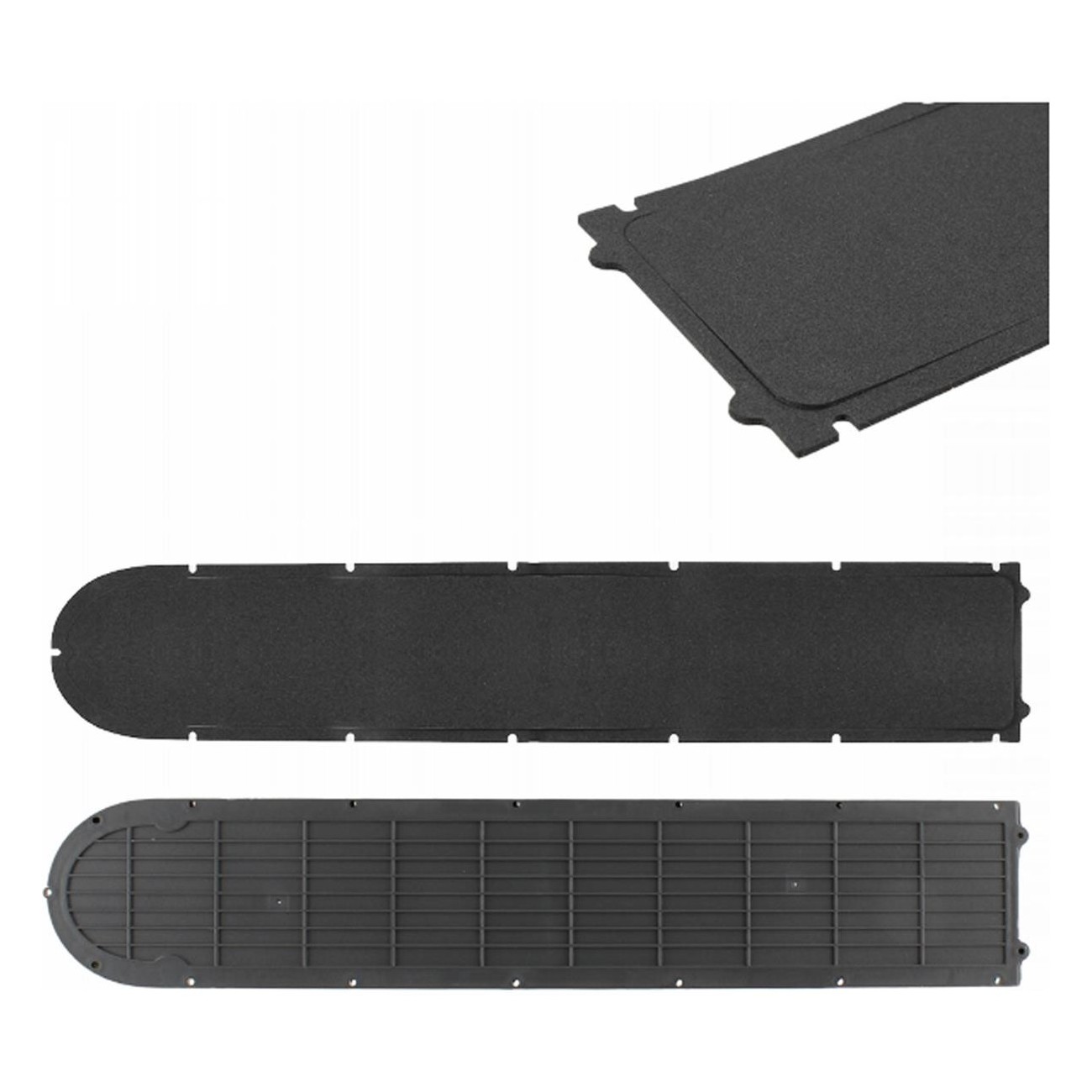 Kit Coperchio Batteria per Monopattino Xiaomi 500x95mm con Pad Antivibrazione - Ricambio MOGO di Alta Qualità - 1 - Monopattini 