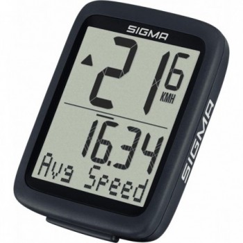 Compteur de vélo sans fil BC 8.0 WL ATS noir avec 8 fonctions pour débutants - 1