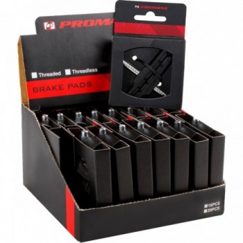 Promax 70mm Black V-Brake Pads, Pair with Non-Threated Bolt - 2