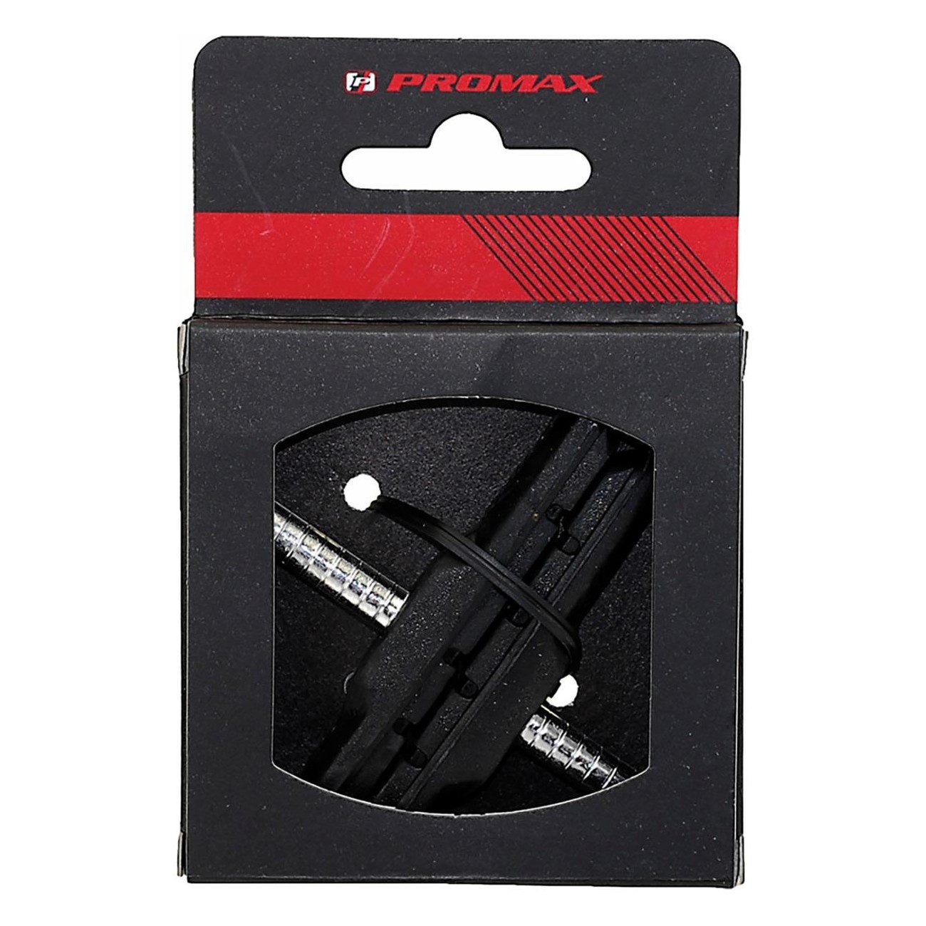 Promax 70mm Black V-Brake Pads, Pair with Non-Threated Bolt - 3