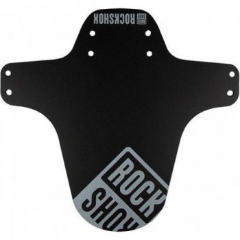 RockShox MTB Mudguard Black with Polar Grey Print - Fork Protection & Bike Customization - 1