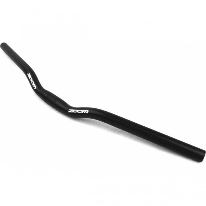 Aluminum Handlebar for City Bike 25.4mm x 600mm Black - Comfort & Control - 1