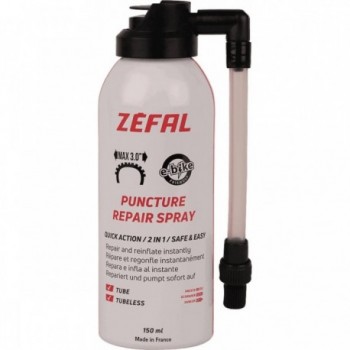 Tubeless Inflate and Repair Spray 150ml - Compatible with Presta and Schrader Valves - 2