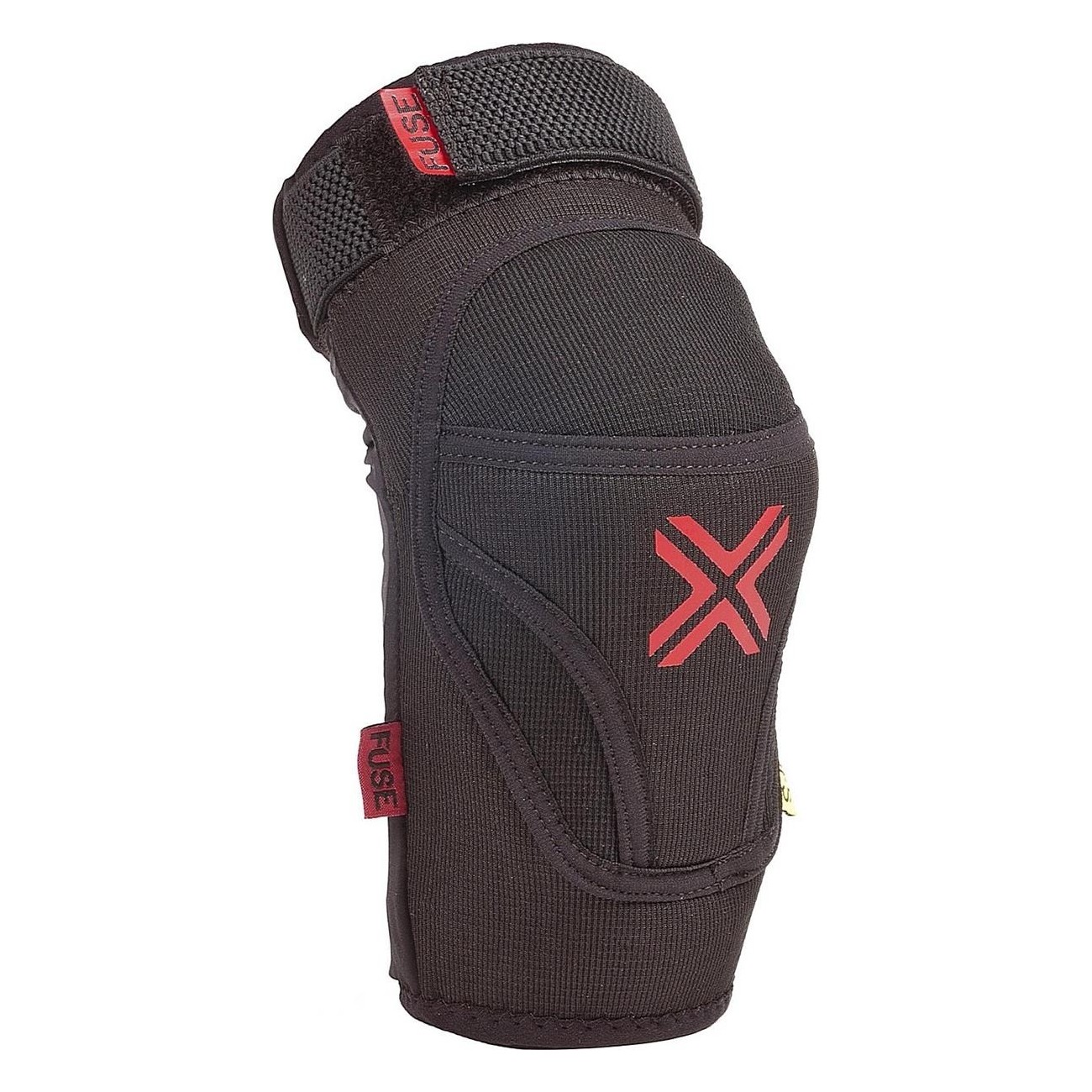 Delta XL Black-Red Elbow Pad with Fuse and DFS Protection - 1