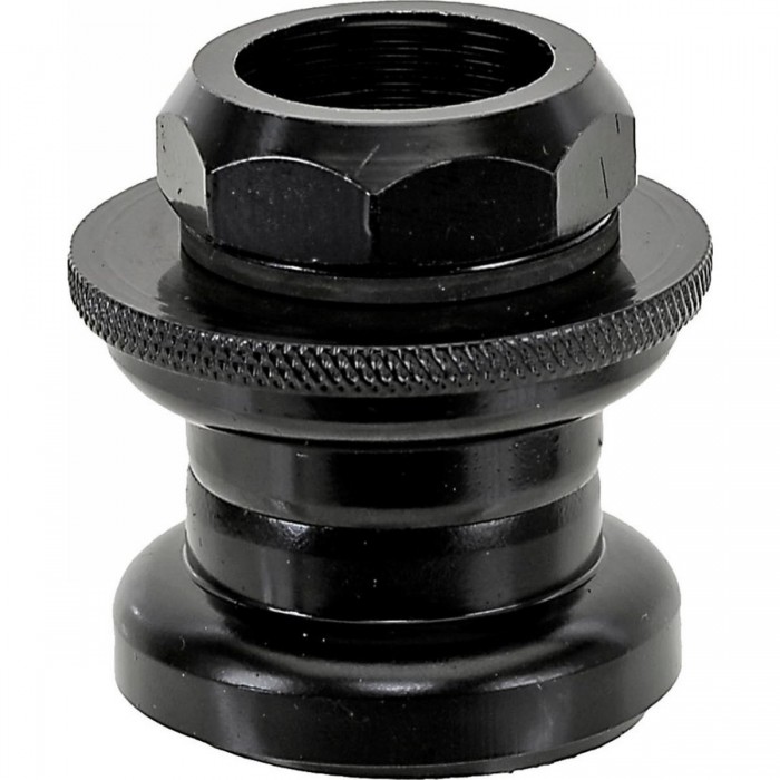 Serie Sterzo Eco 1 in Acciaio Nero 22,4/30/27 mm - Set di 8 Pezzi - 1 - Serie sterzo e tappi - 4015493390428