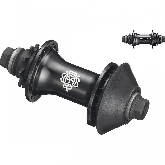 Antigram v2 36H 9T Black 14mm RHD/LHD Rear Hub with Replaceable Guard - 1