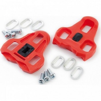 Red Look Keo Pedal Cleats for Road Bikes - 1