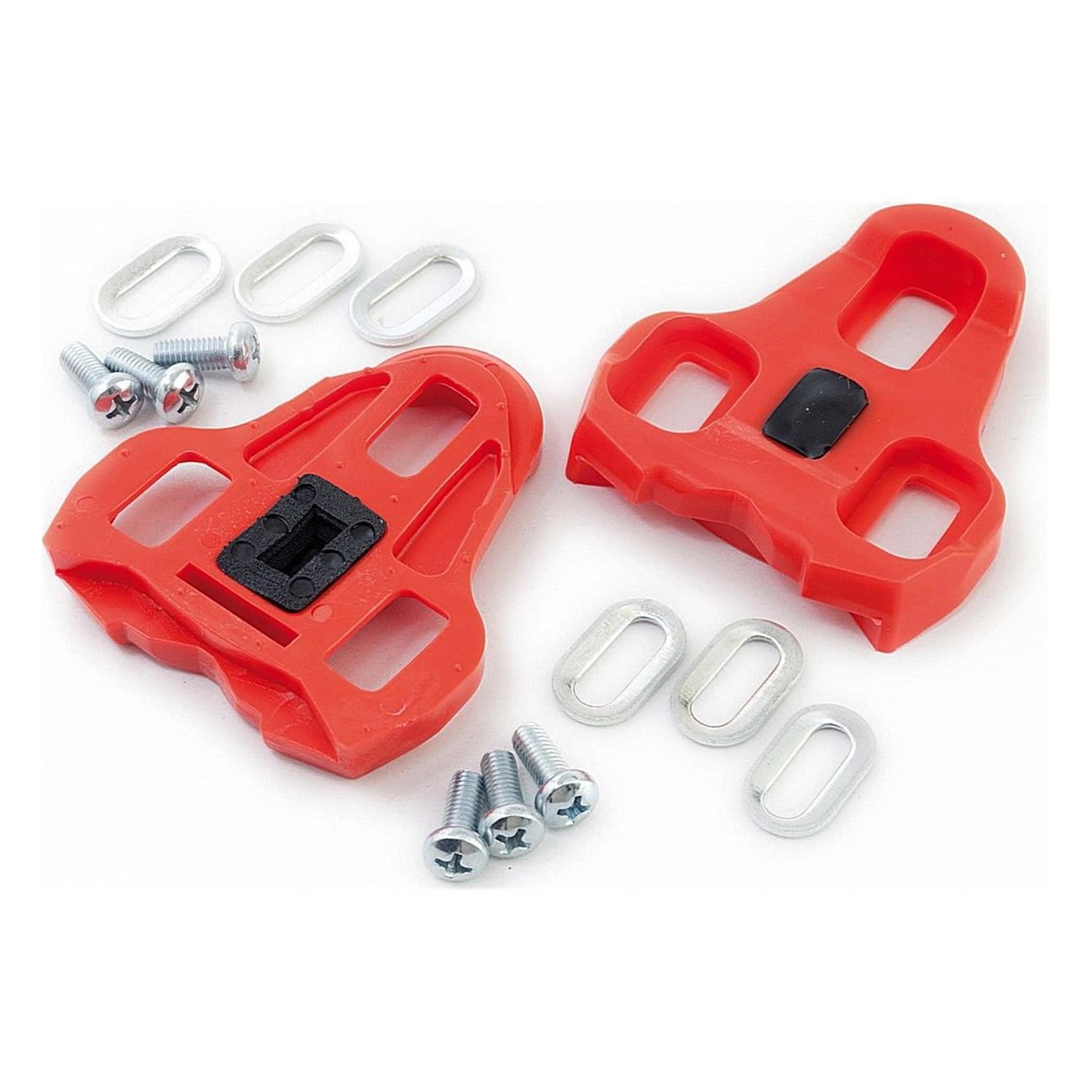 Red Look Keo Pedal Cleats for Road Bikes - 1