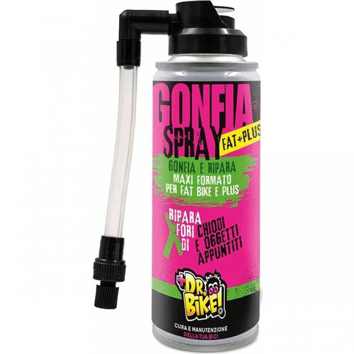 Spray Gonfia e Ripara Dr.bike per Fat Bike e Plus 200ml - 1 - Riparazione e rappezzi - 8005586229588