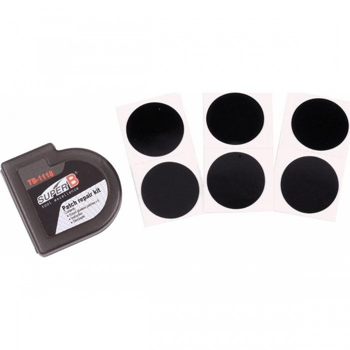 Kit de 6 Pièces Vulcanisées 25mm pour Réparations - Display 60 SuperB - 1