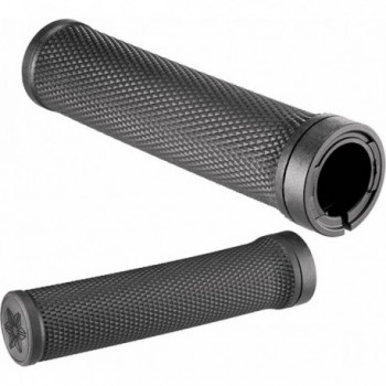 SUPACAZ Diamond Kush Dual Density Grips Ø31.5mm with Black Lockring - 1