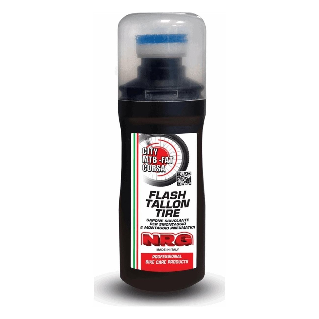 Tire Mounting Lubricant 100ml with Applicator Sponge - Slippery Soap for Ease and Protection - 1