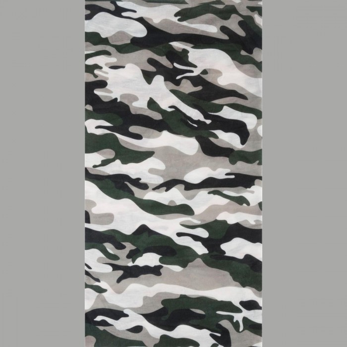 Foulard Col Camouflage sur Papier M-WAVE en Emballage Détail - 1