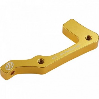 Shimano IS-PM 180 mm Brake Disc Adapter Gold for Rear Wheel - 1