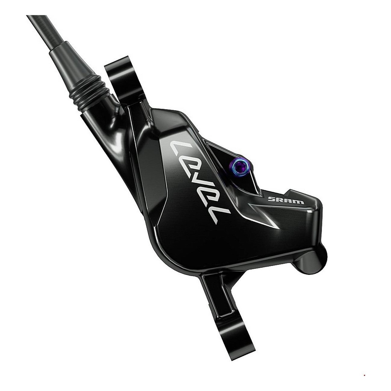 Level Ultimate Rear Disc Brake with Carbon Lever and Rainbow Hardware, 2000 mm - 2