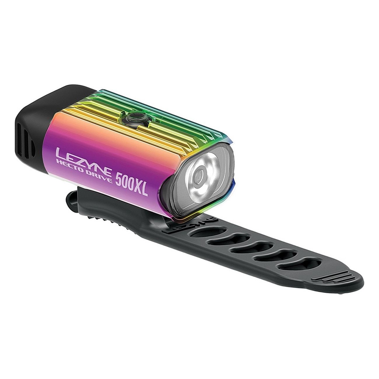 Hecto Drive 500XL Fahrradlicht 500 Lumen, 3 feste Modi und 2 Blitze, Neo Metallic - 1