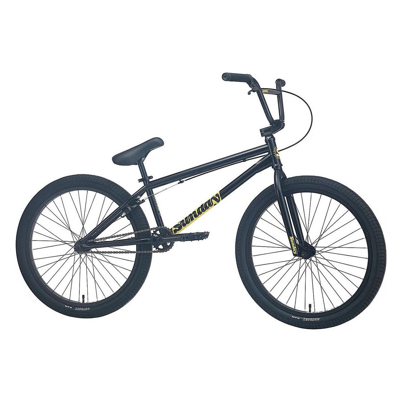 BMX Sunday Modèle C 24' My2023 Noir - Parfaite pour Wheelie et Pumptrack - 1