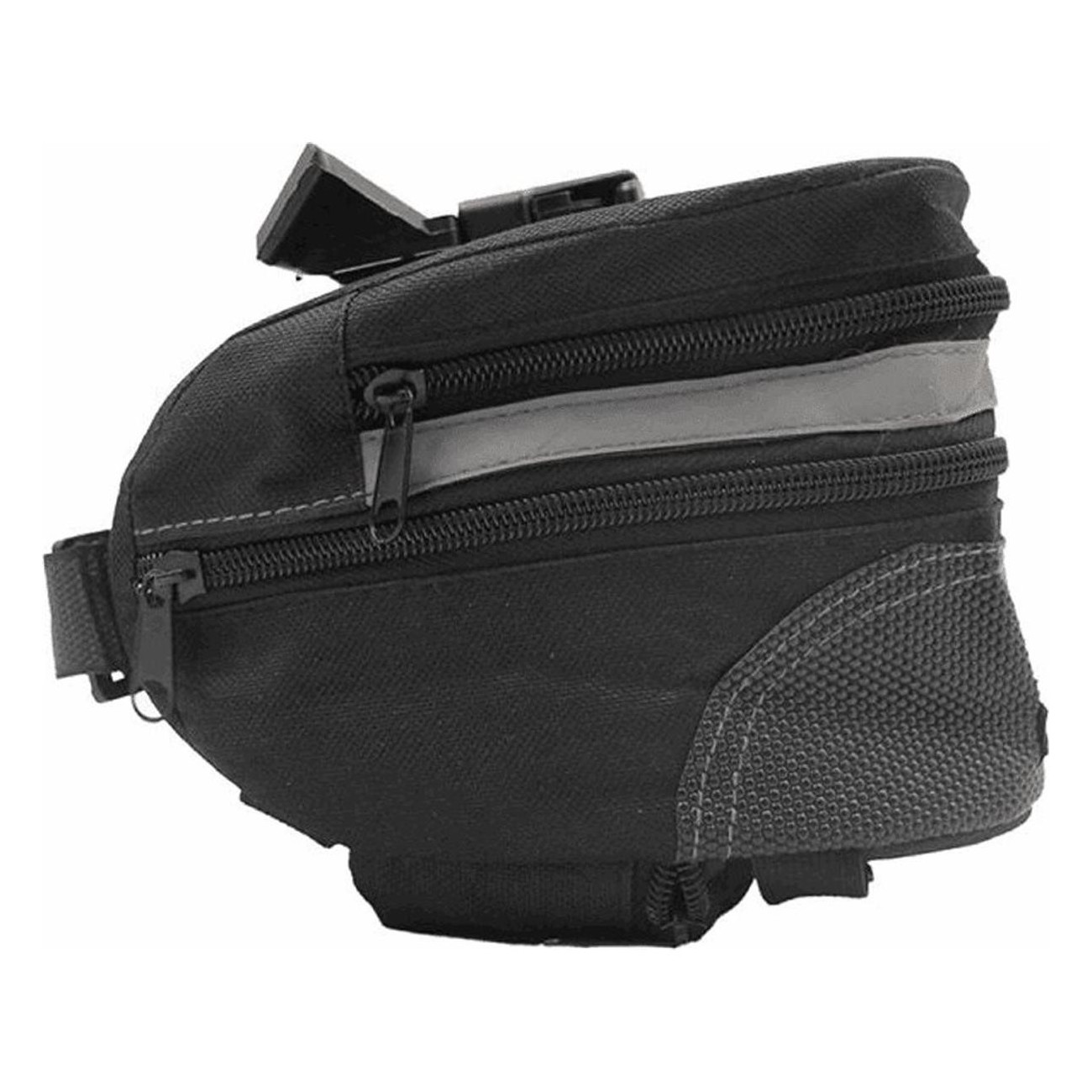 Sacoche de Selle Semi-Rigide Imperméable en Nylon 20x12x14 cm MVTEK - 1