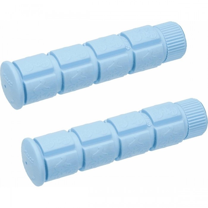 Puños Ngrip Azules de Goma 120mm para Adultos - Comodidad y Durabilidad - 1