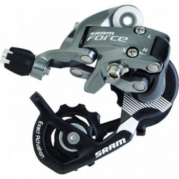 SRAM Force 10s Short Cage Rear Derailleur 28T Black/Grey Exact Actuation - 1