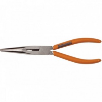 Straight Round Nose Pliers with Integrated Cutter 200 mm - Precision Tool - 1