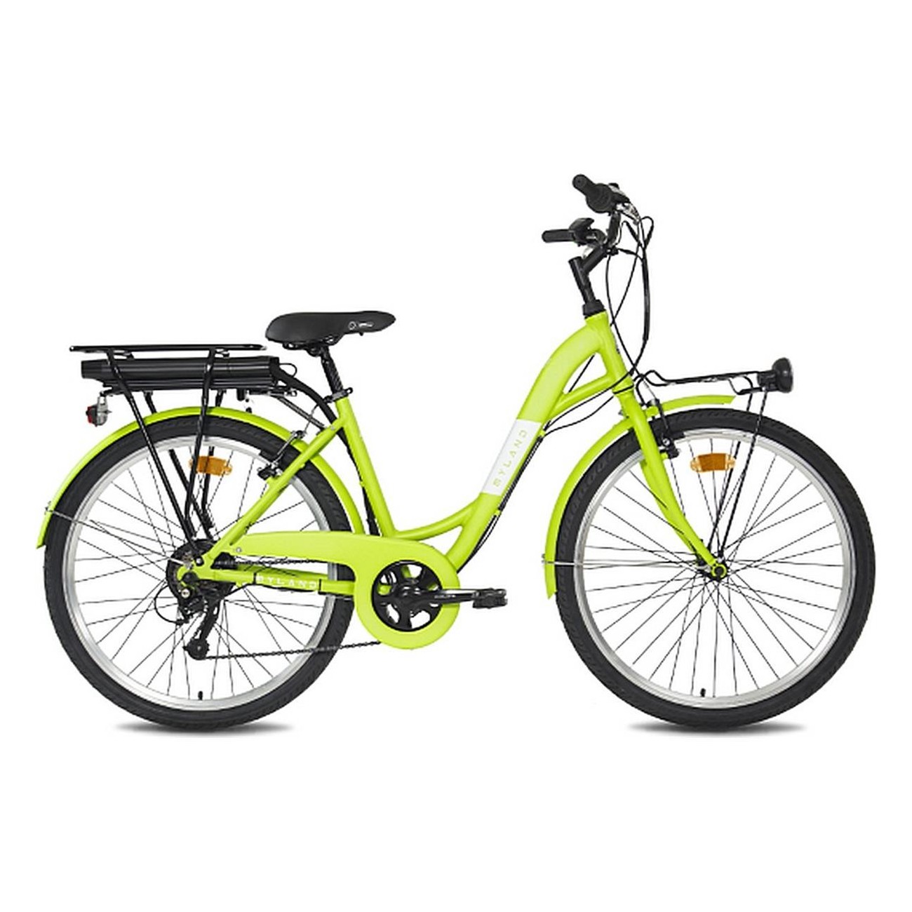 Bicicletta Elettrica Vicolo H26 E-City U Verde XS, Ruote 26', Shimano 6V - 1 - City - 8059796060868