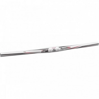 Alcor 80 MTB Flat Handlebar White 620mm Ø31.8mm Aluminium 6061 - 1