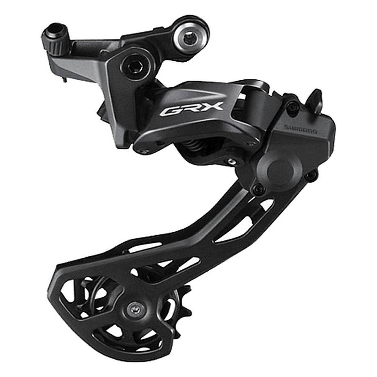 GRX RX820 12v Rear Derailleur for Gravel - Medium Cage Anthracite - 1