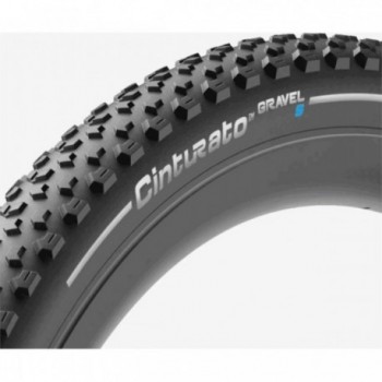 Pneu Gravel Cinturato S 28' 700x40 Tubeless Ready Noir - Idéal pour Terrains Boueux - 1