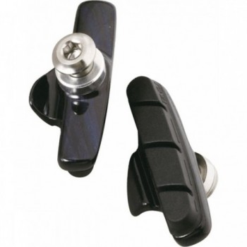 Campagnolo 55mm Black Aluminum Brake Pad Holders with ASHIMA Nut - 1